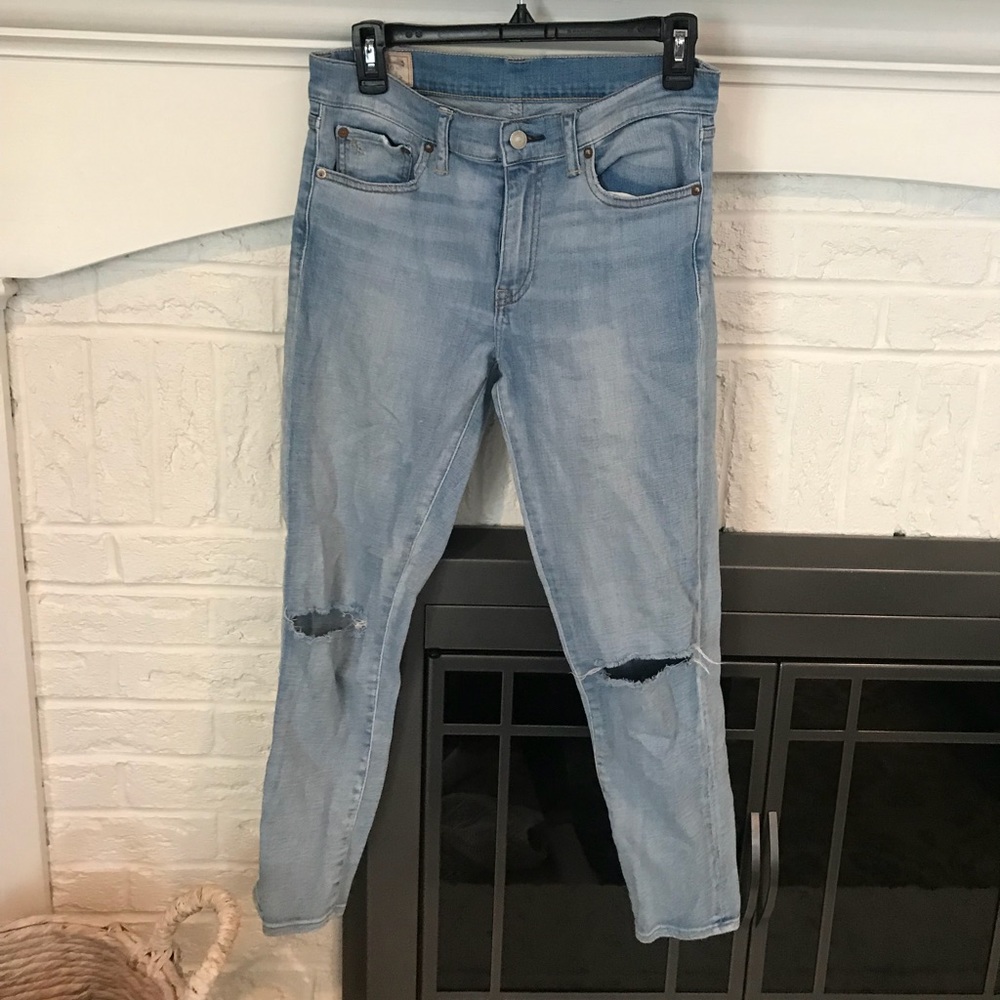 Tompkins skinny cropped Ralph Lauren jeans
